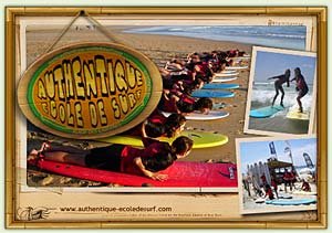 Ecole de surf de seignosse